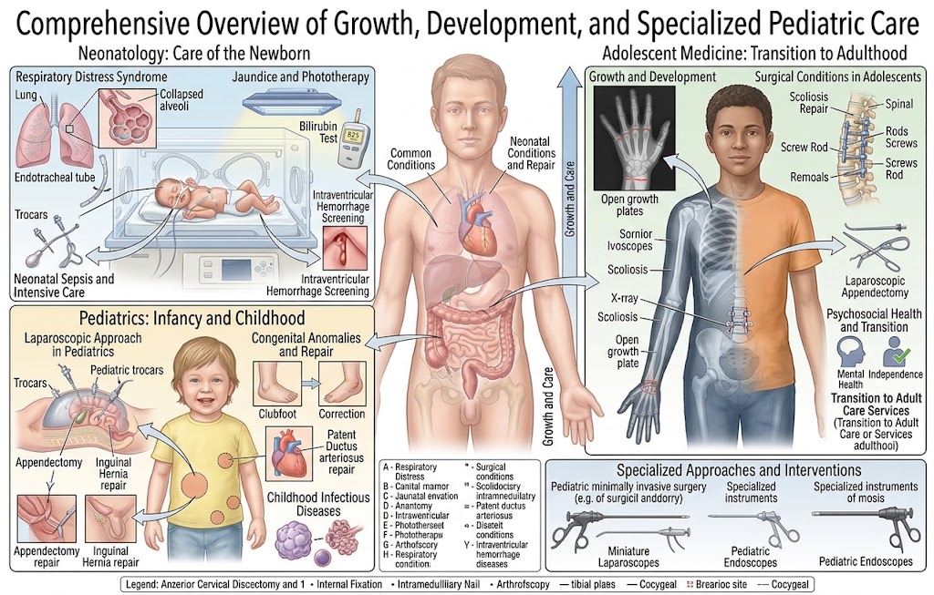 Neonatology, Pediatrics and Adolescent Medicine