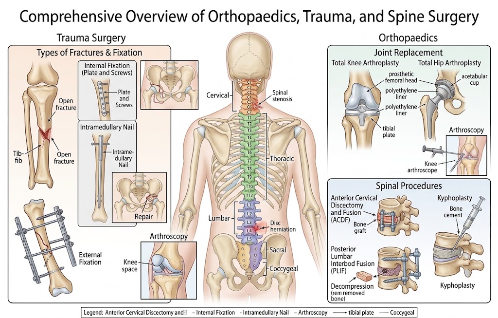 Orthopaedics, Trauma and Spine Surgery